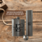 Engraved Cigar Case Custom Stainless Steel Holder Premium Metal Travel Protection Personalized Gift For Dad